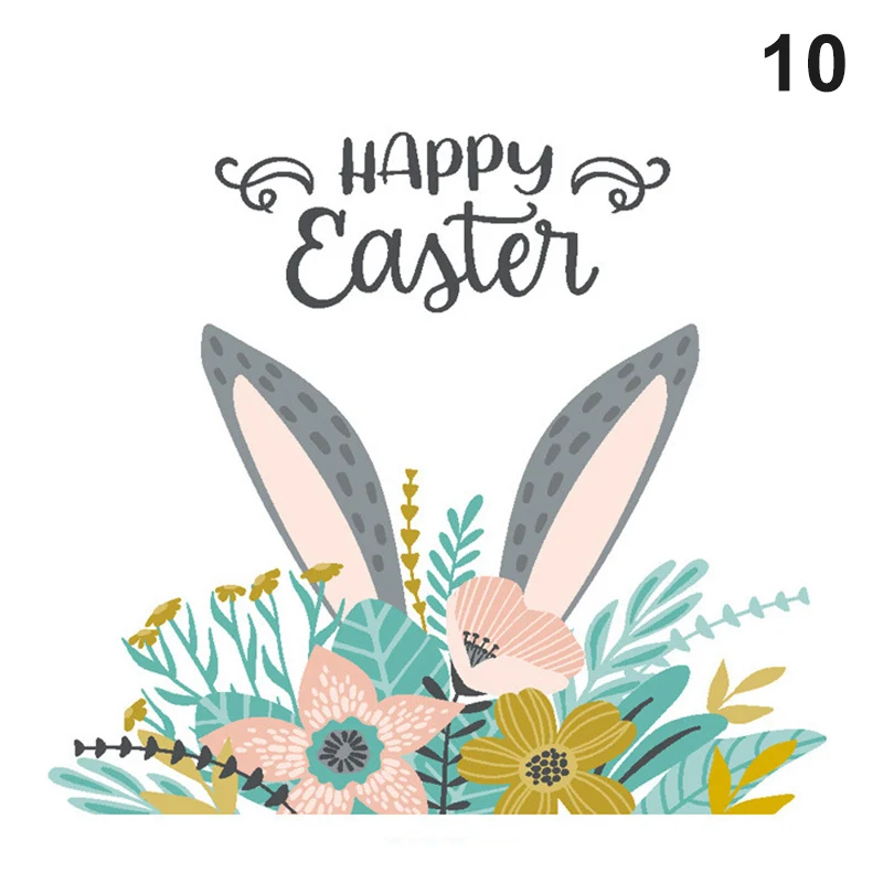 

Easter Decorations Bunny Window Clings Decor For Home Office Kids School Party Decorations Supplies Best Price