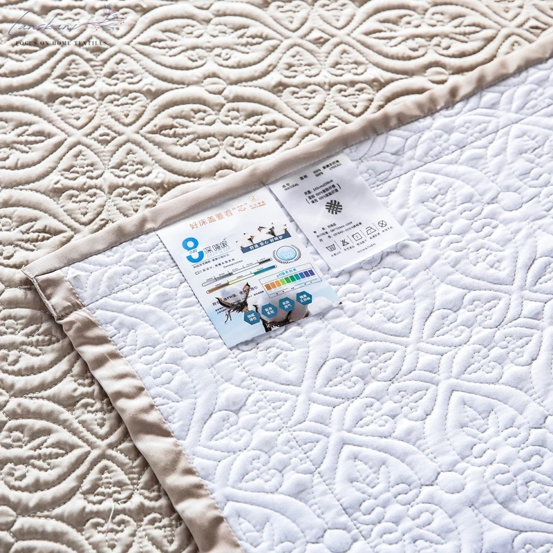 

Bedspread On The Bed Solid Color Tencel Bedspreads For Bed Cover Home Linens Plaid Quilt Quilting Coverlet Blanket Pillowcases