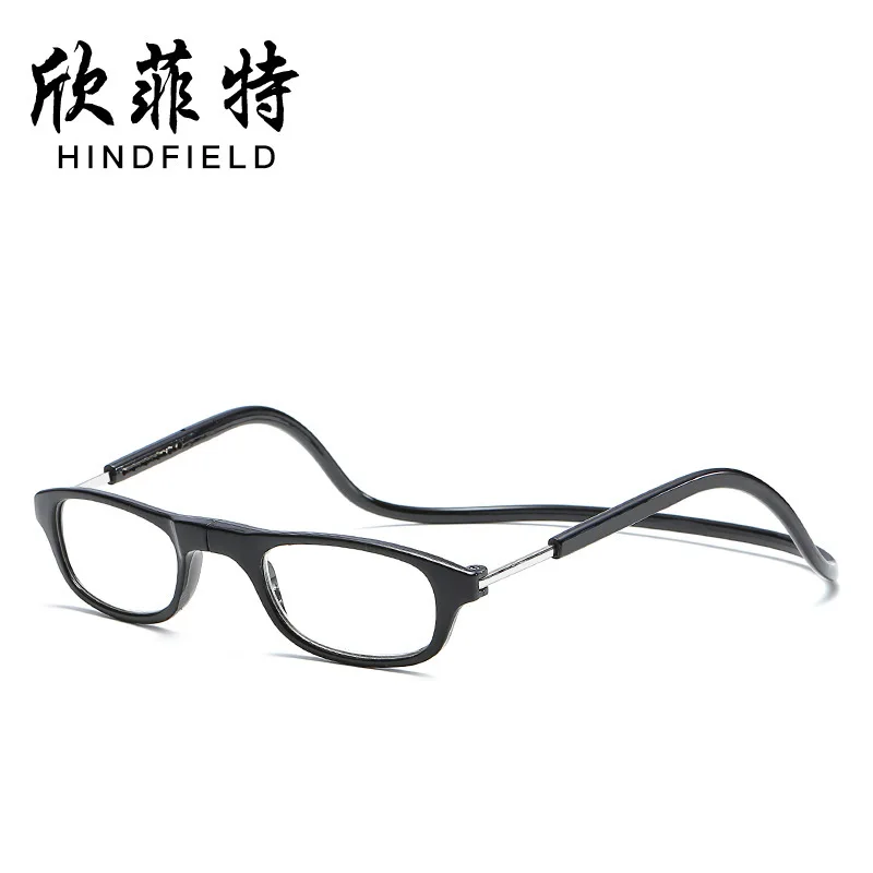 Gafas de lectura ligeras plegables para hombres y mujeres con cuello colgante gafas magneticas presbiopes ajustables|Женские очки для