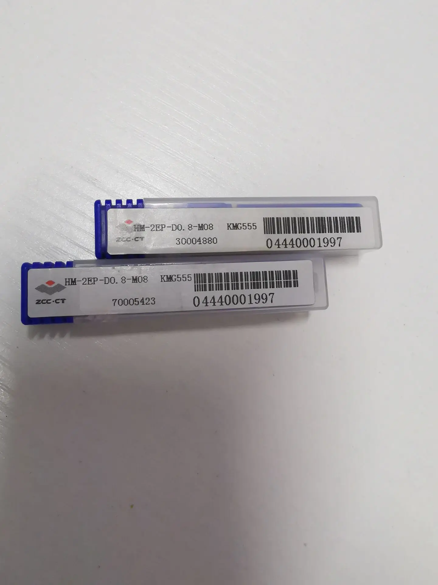 

storage clearace sale 2pcs/lot ZCC.CT HM-2EP-D0.8-M08 Cemented Carbideend mills for HRC 0~68