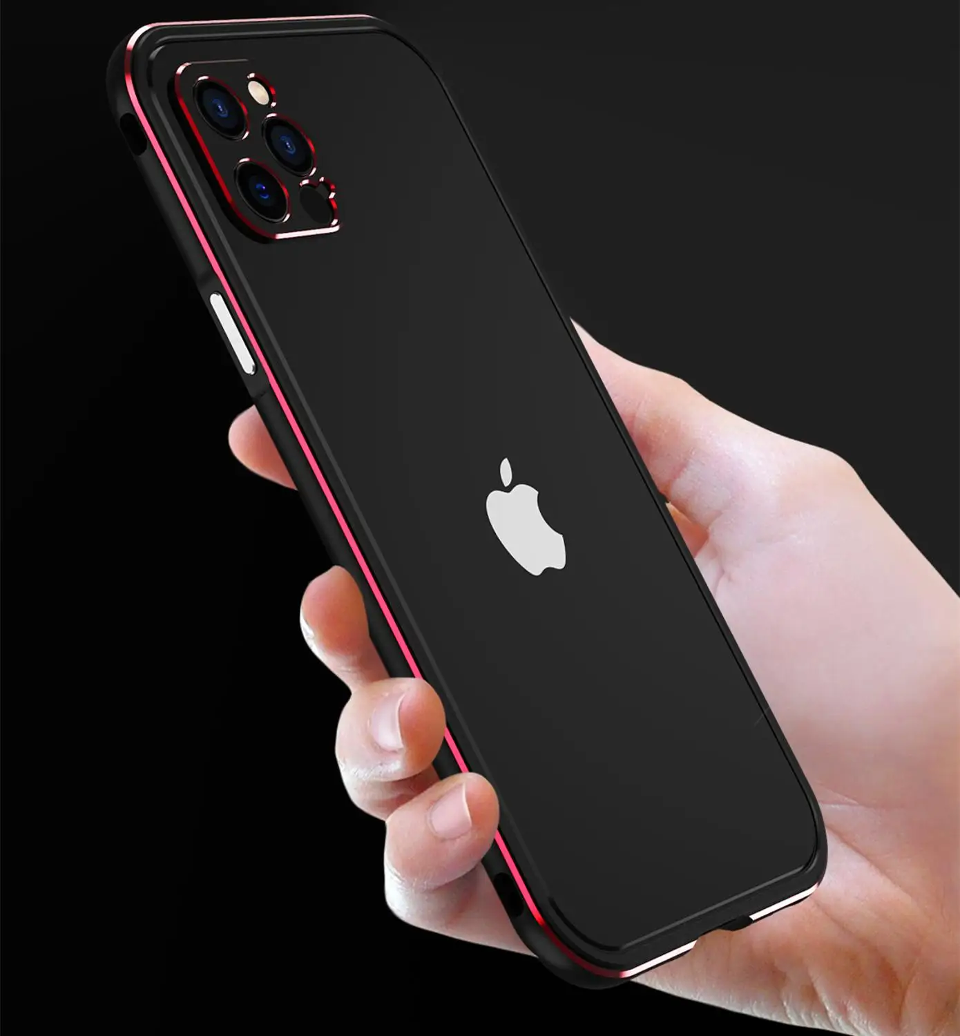 Чехол для iPhone 12 /12 Pro/12 Pro Max Mini /11 13 Алюминиевый металлический бампер | Мобильные