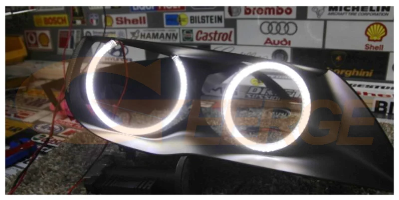 Отличный ультра яркий smd led светильник ангельские глазки для автомобиля Стайлинг