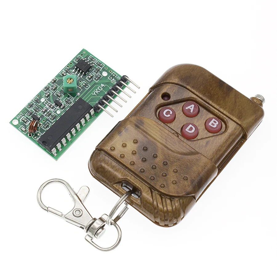 1 комплект = 2 шт IC 2262/2272 4 CH 315Mhz ключ беспроводной пульт дистанционного управления комплекты модуль приемника