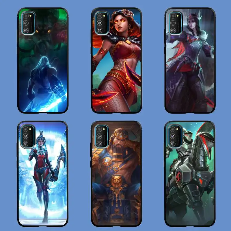 

Hot Games Smite Phone Case For Samsung S6 S7 Edge S8 S9 S10 E lite2019 S20 Plus Cover Fundas Coque