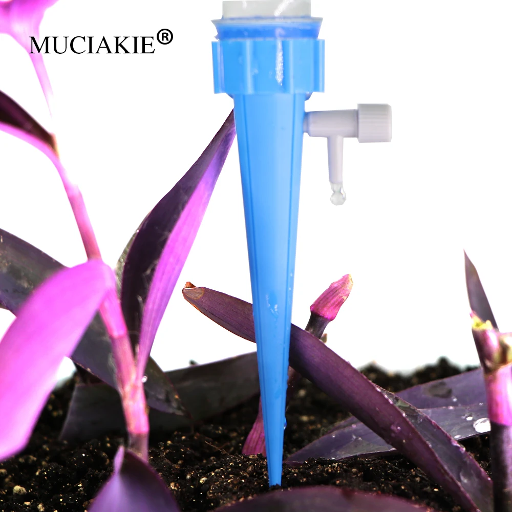 

20PCS Adjustable Plant Irrigation Device Self-Watering Drip Spike Bottle Dripper For Indoor Outdoor Pot Plant Watering Spikes