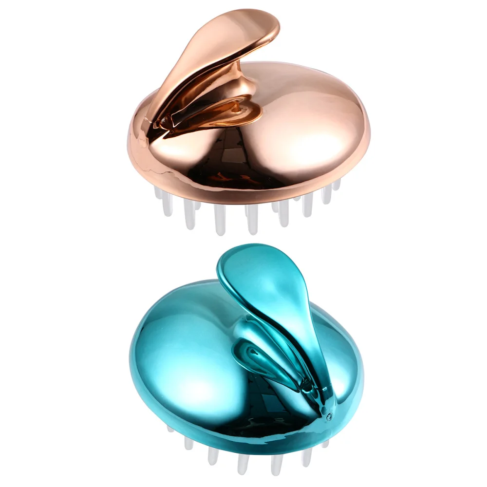 

2Pcs Hair Scalp Massager Shower Bathing Shampoo Brush Head Massager