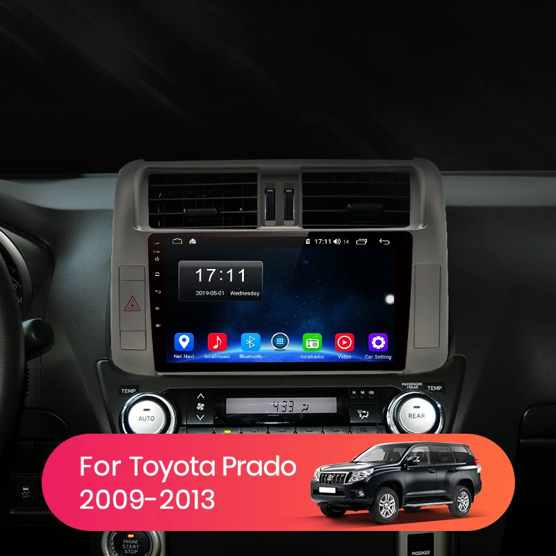 AWESAFE PX9 для Toyota Land Cruiser Prado J150 2009 2013 автомобильное радио мультимедийный видеоплеер