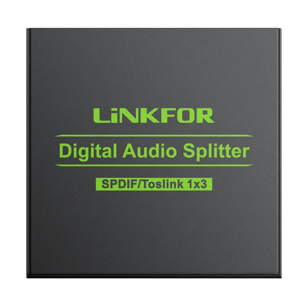 Prozor 3 порта SPDIF Toslink оптический цифровой аудио сплиттер 1x3 конвертер 1 в Out порт