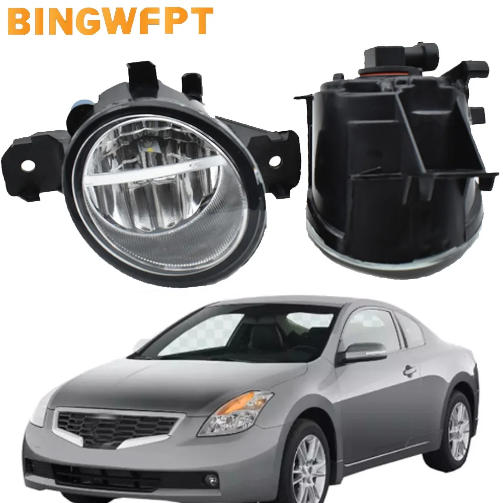 

1 пара, Автомобильные противотуманные фары для Nissan Altima 2008-2015, яркие высококачественные прочные галогенные лампы