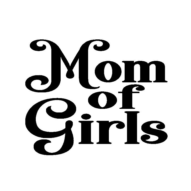 

Creative Mother Daughter Cute High Quality Car Sticker PVC Personality Fashion Auto Windows Exquisite Decal Waterproof Decorate