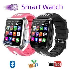 4g smart watch kids gps location phone wifi internet chat video call recording android 9 0 boys girls dual cameras take pictures free global shipping