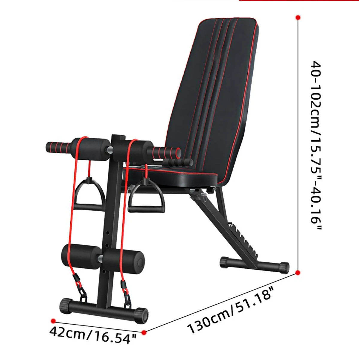 

NEW Household Fitness Workout Gym Exercise Training Equipment Indoor Fitness Foldable Fitness Stool Dumbbell Bench Sit Up Stool