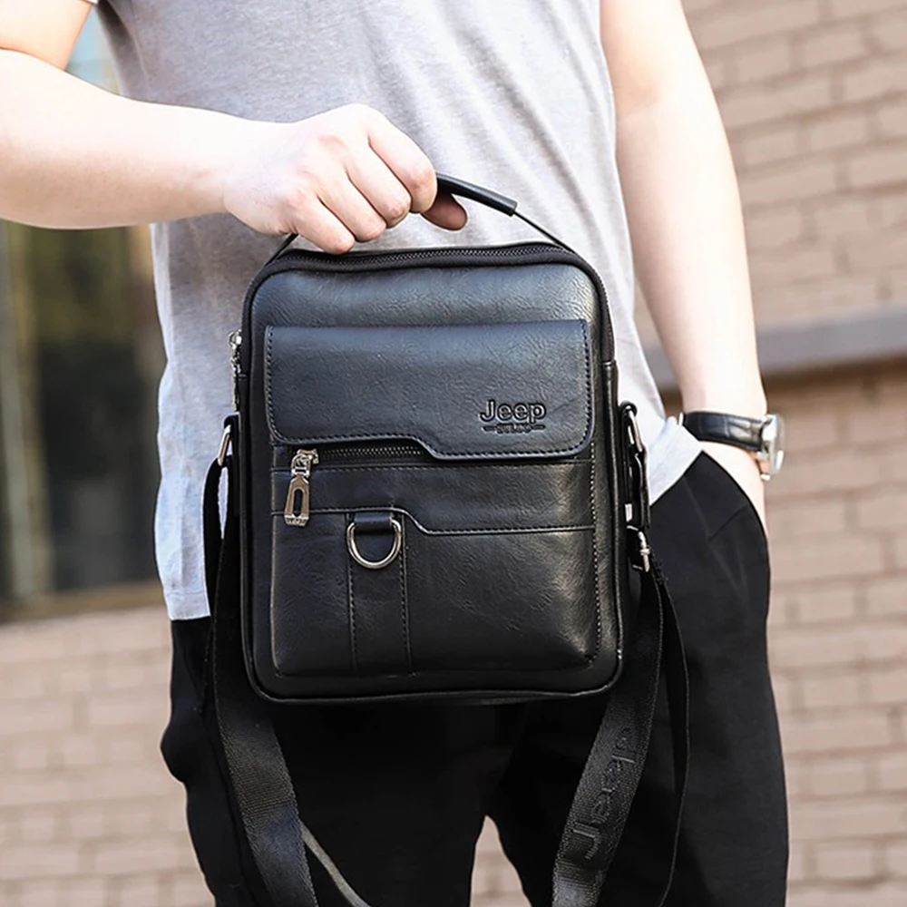 2019 Новая мужская сумка на плечо коровья спилок кожаная Женская Ретро деловая