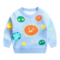 sweater knitted kids winter pullover girl boy clothing tops autumn warm for toddlers baby