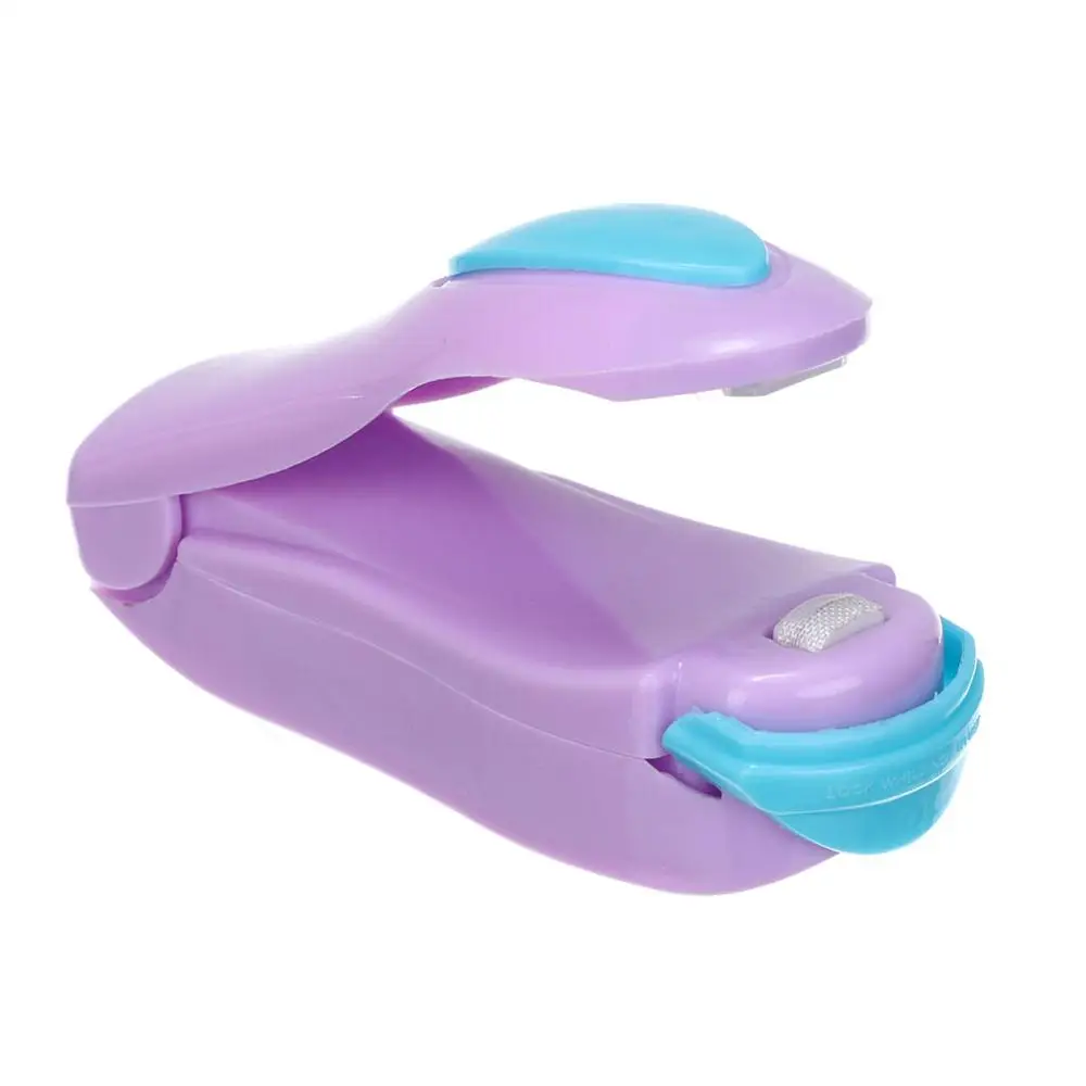 Переносная герметизатор для пластиковых упаковок хранения мини-машинка для герметизации практичный наклейка и уплотнители для еды перекусы кухонные аксессуары.