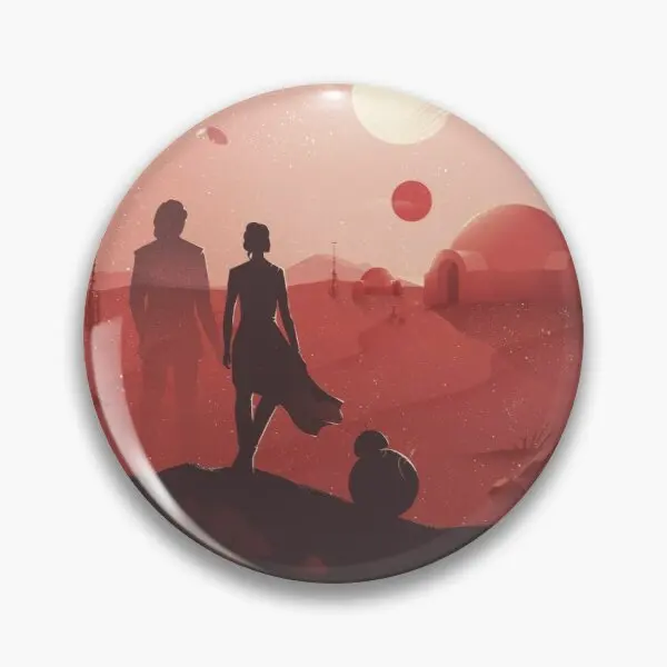 

Sw Tatooine индивидуальная мягкая булавка для пуговиц С закатом, Женская Подарочная Модная бижутерия для одежды, воротника, лацкана, булавка, мул...