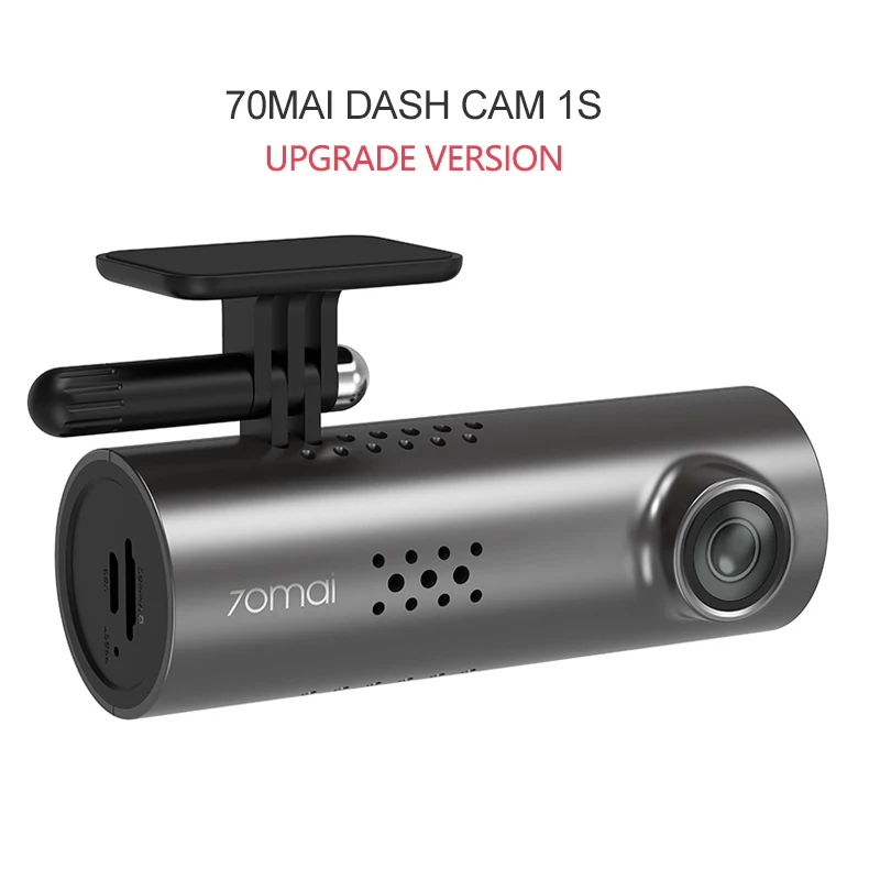 70mai Dash Cam 1S 70mai Dash Cam 1s Smart car dvr wifi английское Голосовое управление 1080P HD 130FOV автомобильная камера ночного видения Автомобильный видеорегистратор g-сенсор - Название цвета: 70mai Dash Cam 1S