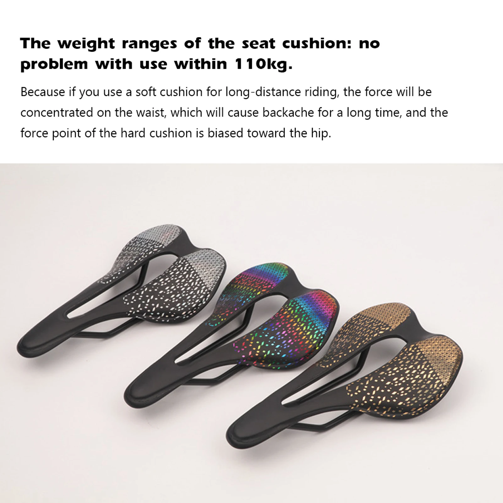 

ODI Mountain Road Bike Seat Road Bike Saddle Ultra-light Polycarbonate Fiber Hollow Breathable Racing Seat