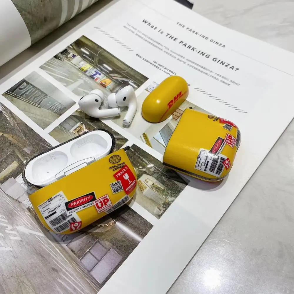 Чехол для наушников Airpods 1 2 DHL Express 50 го юбилейного выпуска чехол pro 3 беспроводной с
