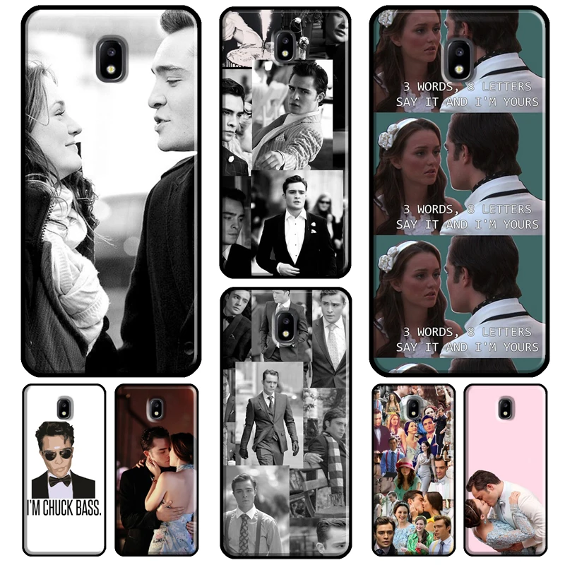 Chuck Bass Blair Waldorf Gossip Girl For Samsung Galaxy J7 J3 J5 2017 A3 A5 2016 J4 J6 A6 A8 Plus J2 Core J8 2018 Phone Case