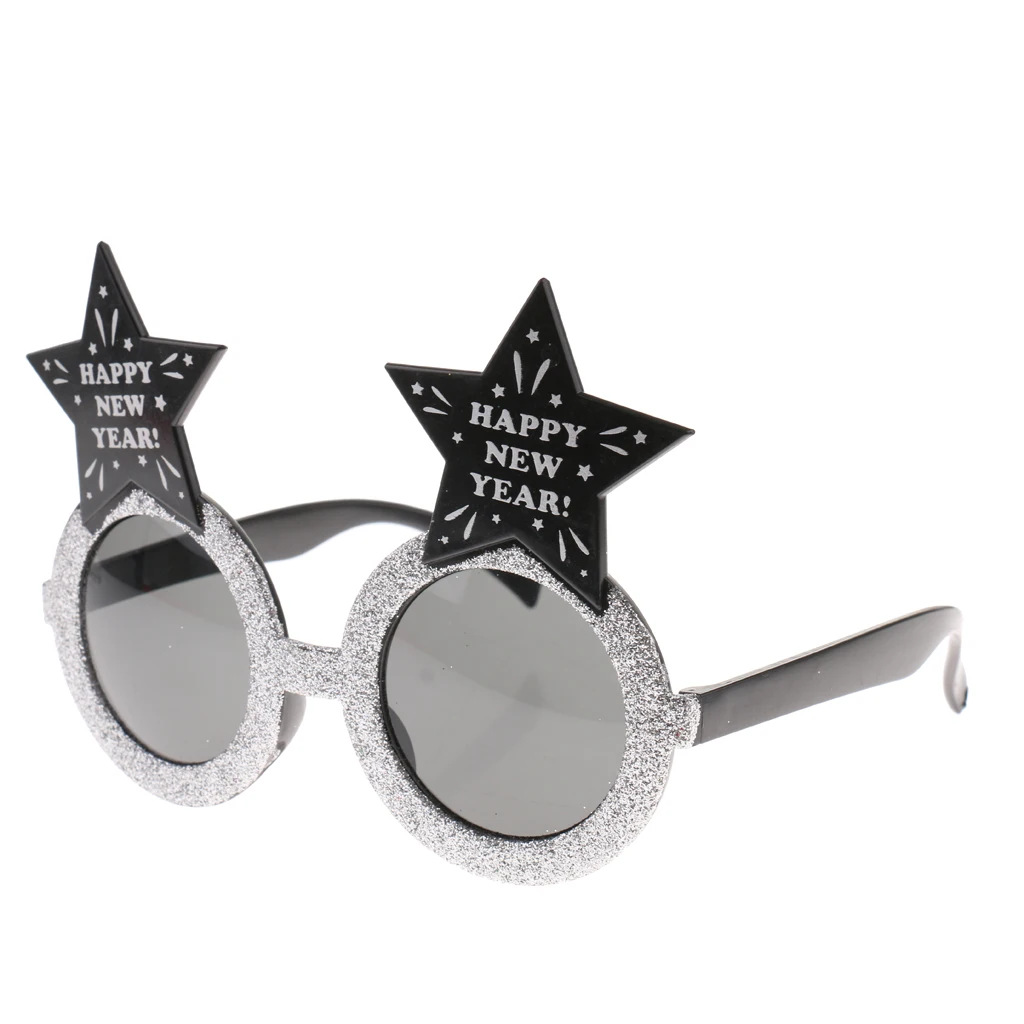

Funny Star Design Sunglasses New Years Eve Party Glasses Fancy Dress Costume Accessories