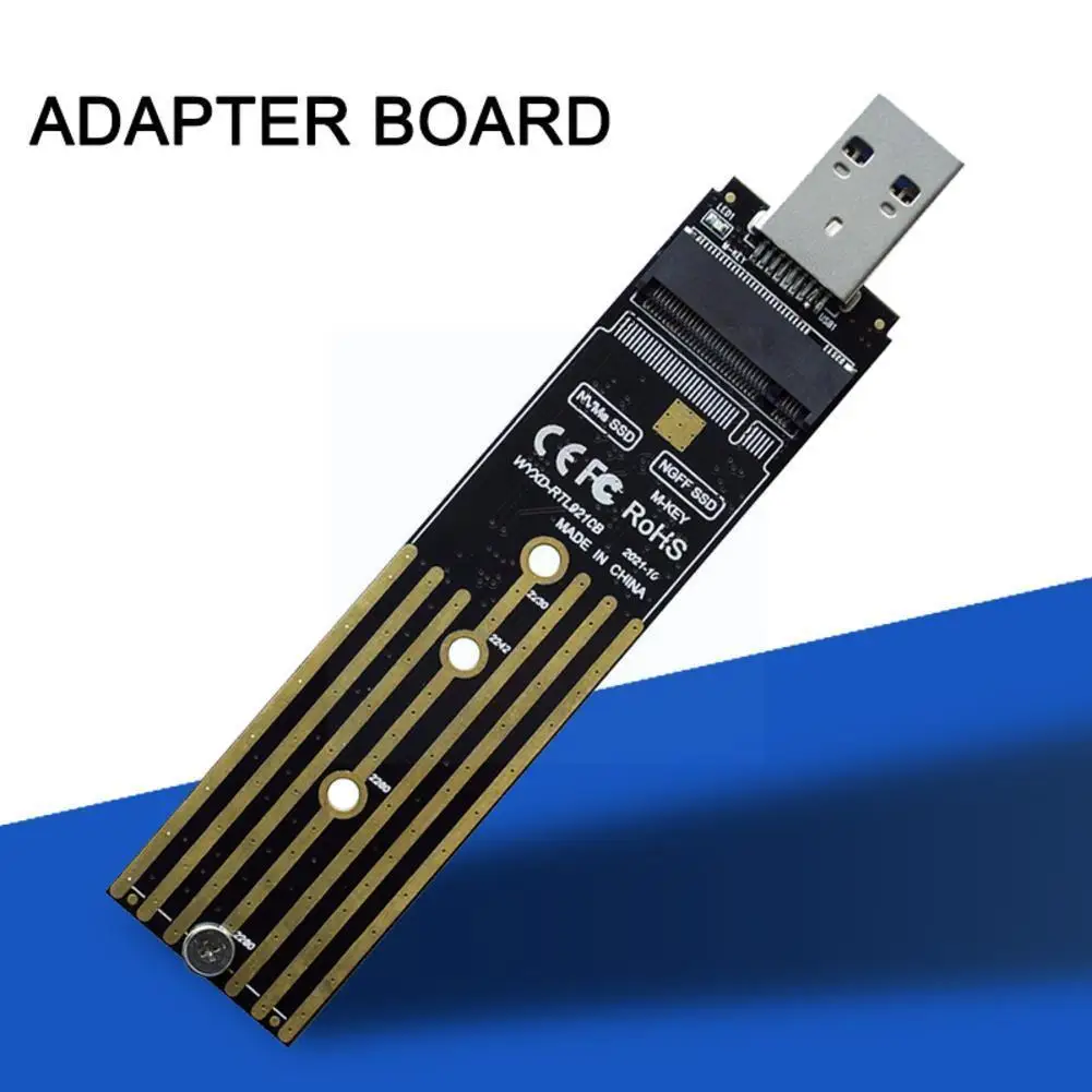 

Плата адаптера Nvme Pcie на Usb3.1 Type A M.2 In-line N6z8