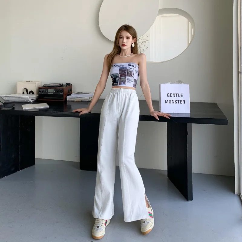 Ретро уличный буквы изображение строчкой для похудения застежкой-молнией на