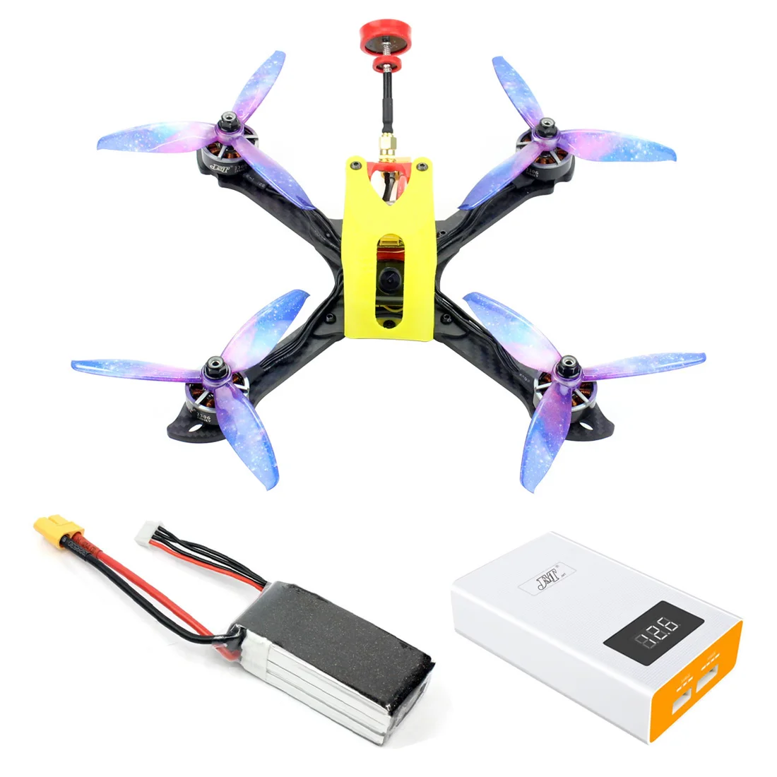 

Owl215 Wheelbase 215mm FPV Race DIY RC Quadcopter PNP BNF RTF with F4 Flight Controller 1200TVL FPV Camera VTX Drone
