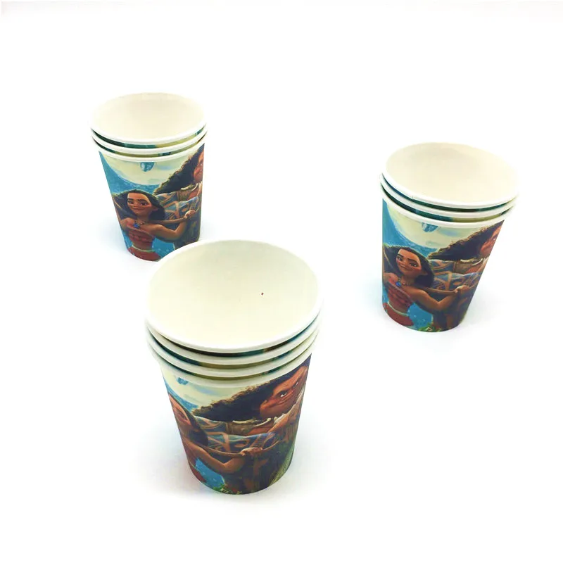 81 шт./лот Deluxe с мультипликационным принтом героями мультфильма Моана Тема из