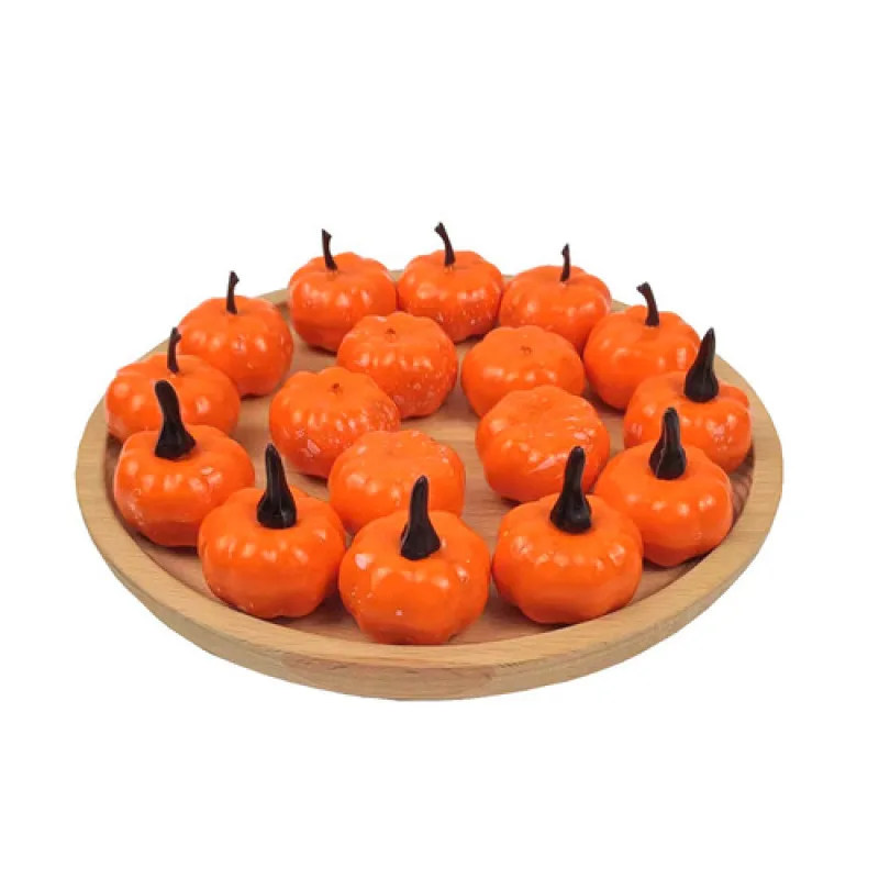 

Mini Artificial Pumpkin for Home Decoration, Halloween Props, Crafts, 25 Pcs.