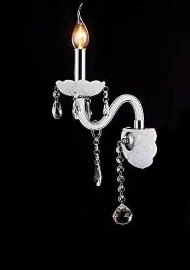 1 Lights wall lamp Светодиодная хрустальная люстра, домашнее освещение, люстры, современные люстры для кухни, столовой, гостиной, канделябро - Цвет абажура: 1 Lights wall lamp
