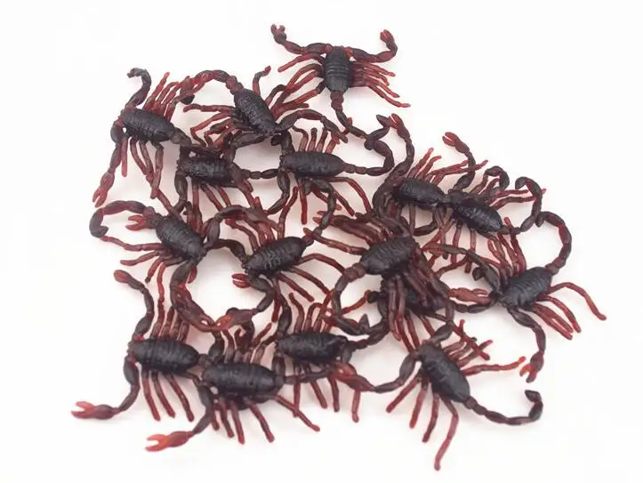 10 шт. забавные игрушки для Хэллоуина поддельный Резиновый ТАРАКАН таракан таукак