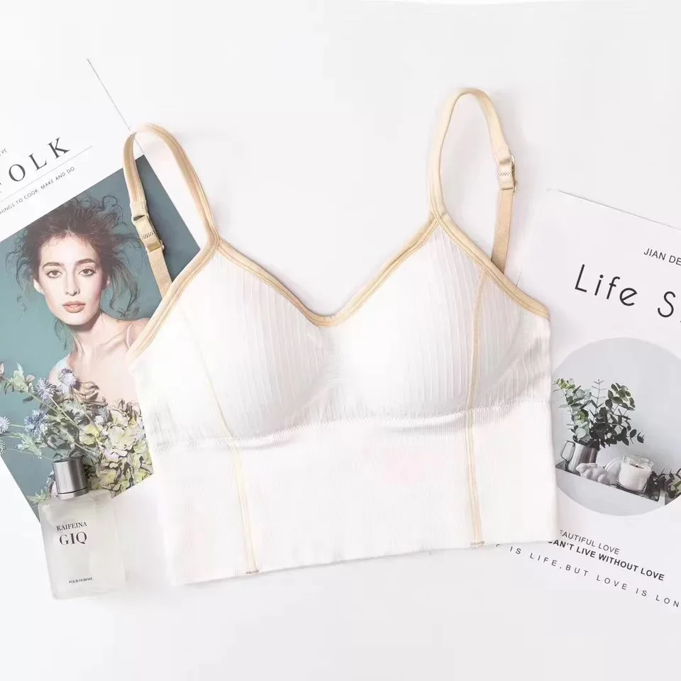 

Seamless U Type Backless Bras Push Up Brassiere Sexy Women Bra Sports Lingerie Female Sleeveless Camis Fitness Crop Tube Tops