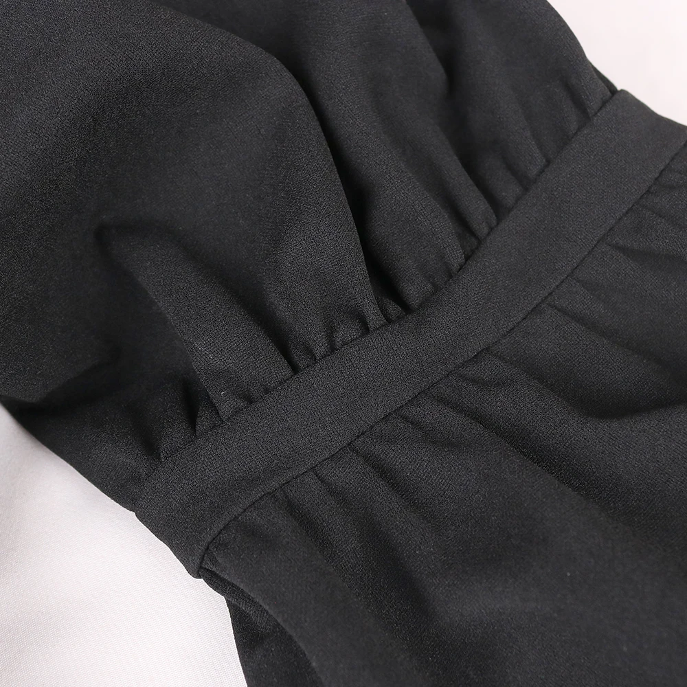 

Sexy Women Jumpsuit Plus Size 4XL 5XL Bodycon One Shoulder Rompers Evening Occasion Event Overalls Dropshipping 2021 Summer New