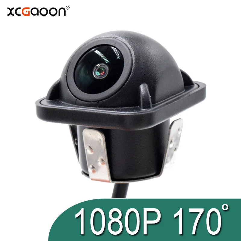 XCGaoon AHD 1080P 1920x1080P Автомобильная Передняя боковая камера заднего вида 170 градусов объектив рыбий глаз ночное видение