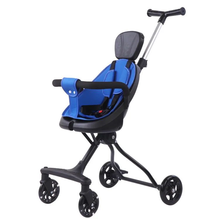 2020 Baby stroller three in one safety basket car seat multi function super light folding stroller for newborn