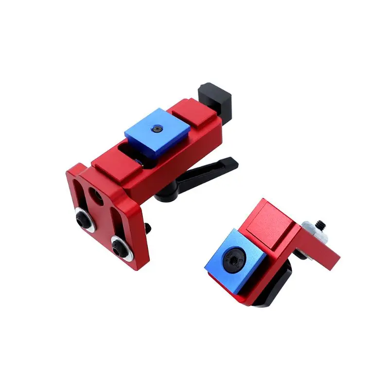 

35/45 T-Slot Track Stop Sliding Miter Gauge Connector Rail Retainer Chute Locator for Milling Woodworking