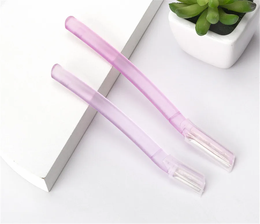 New Micro Distance Stainless Steel Eyebrow Trimmer Razor of Japanese Imported Blade Beauty Makeup for Women E544 | Красота и здоровье