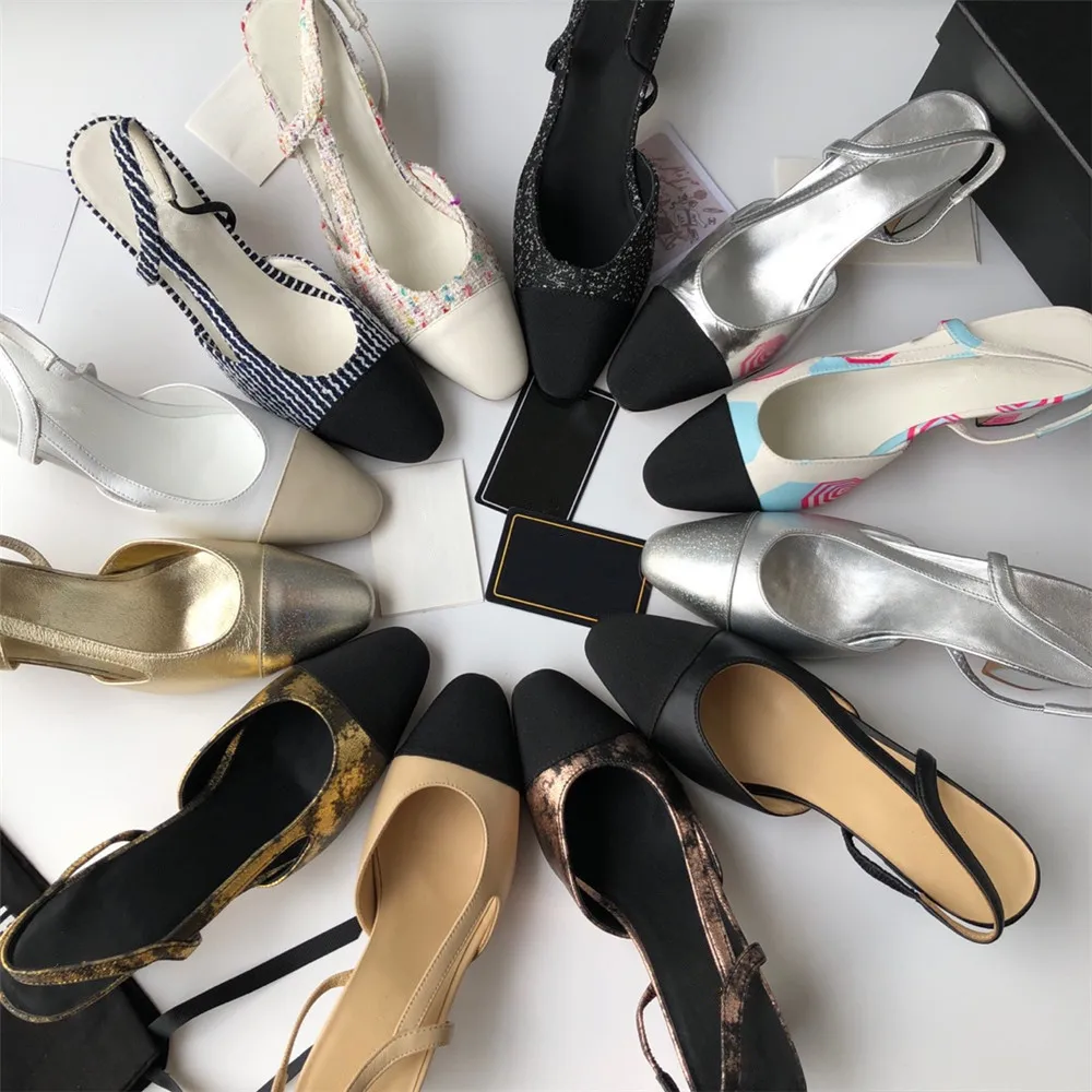 Туфли женские из натуральной кожи роскошные дизайнерские сандалии повседневная