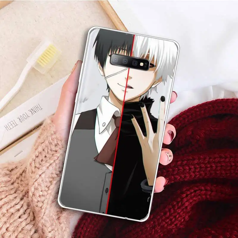 

Tokyo Ghouls hot anime Phone Case Transparent for samsung A 21s 71 S 8 9 20 note 10 20 ultra plus