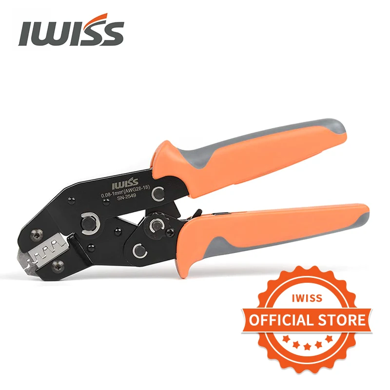 Набор обжимных клемм IWISS SN-2549 420 шт. набор коннекторов SYP male/female bare terminal SYP-2P
