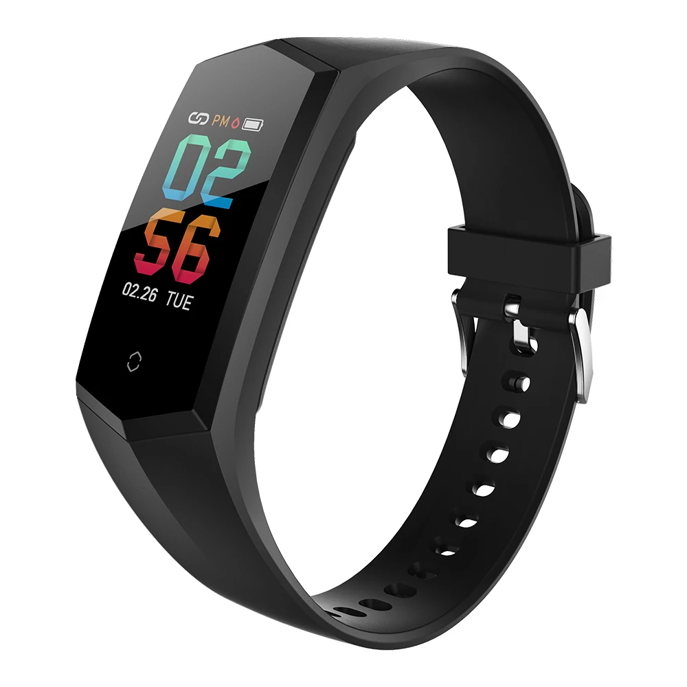 

Colorful Screen Smart Watch Waterproof Bracelet montre intelligente with Heart Rate and Blood Pressure Monitoring Smartwatch