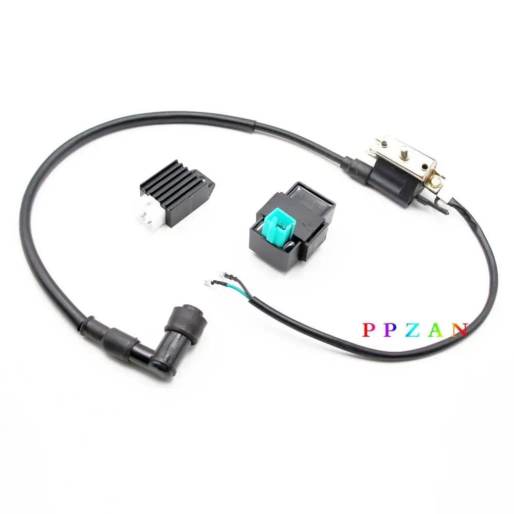 Катушка зажигания CDI BOX Регулятор выпрямителя 50cc 90 70cc 110cc 125cc Taotao SunL Roketa Chinese Kazuma JCL