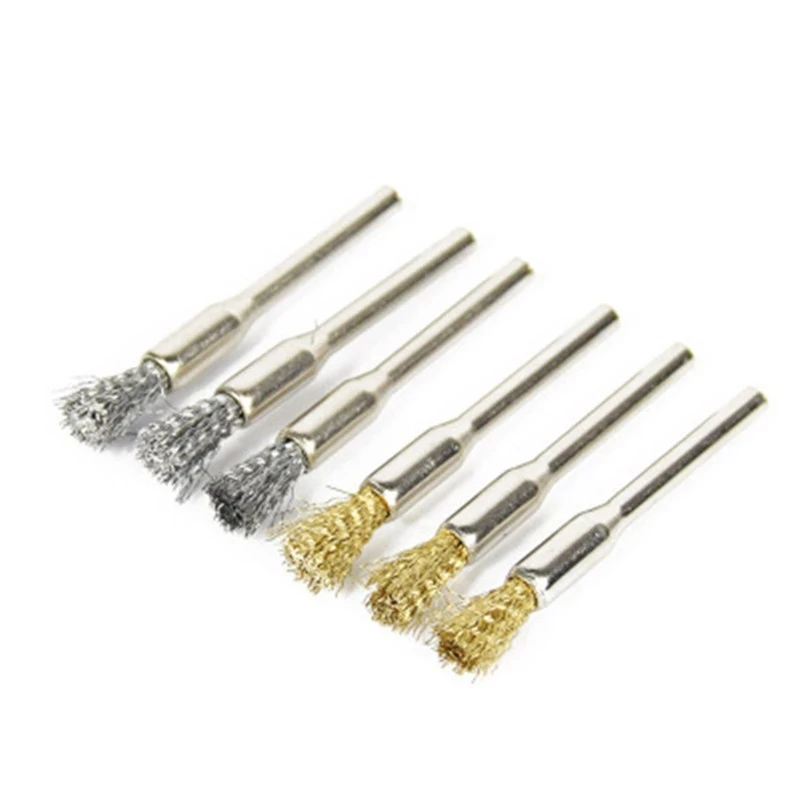 10 шт./лот мини щетка для сварки металлических поверхностей щетки из стальной