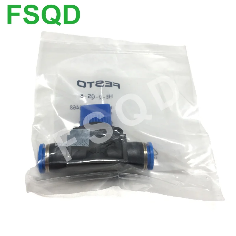 HE 2 QS 6 8 10 12 FSQD FESTO мяч для запорного клапана Соединительная муфта пневматический