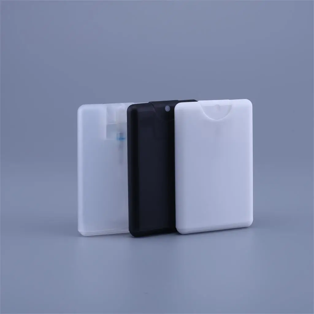 50 шт. 20 мл черный Пластик спрей бутылки флакона духов точный спрейер тумана