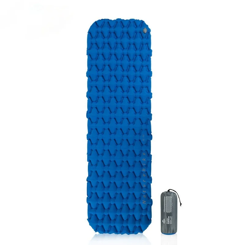 

Nylon TPU Sleeping Pad Lightweight Moisture-proof Air Mattress Portable Inflatable Mattress Camping Mat NH19Z032-P