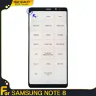 Оригинальный ЖК-дисплей AMOLED для SAMSUNG NOTE 8, ЖК-дисплей N950U, N950A, N950F, сенсорный экран, дигитайзер в сборе с черным пятном