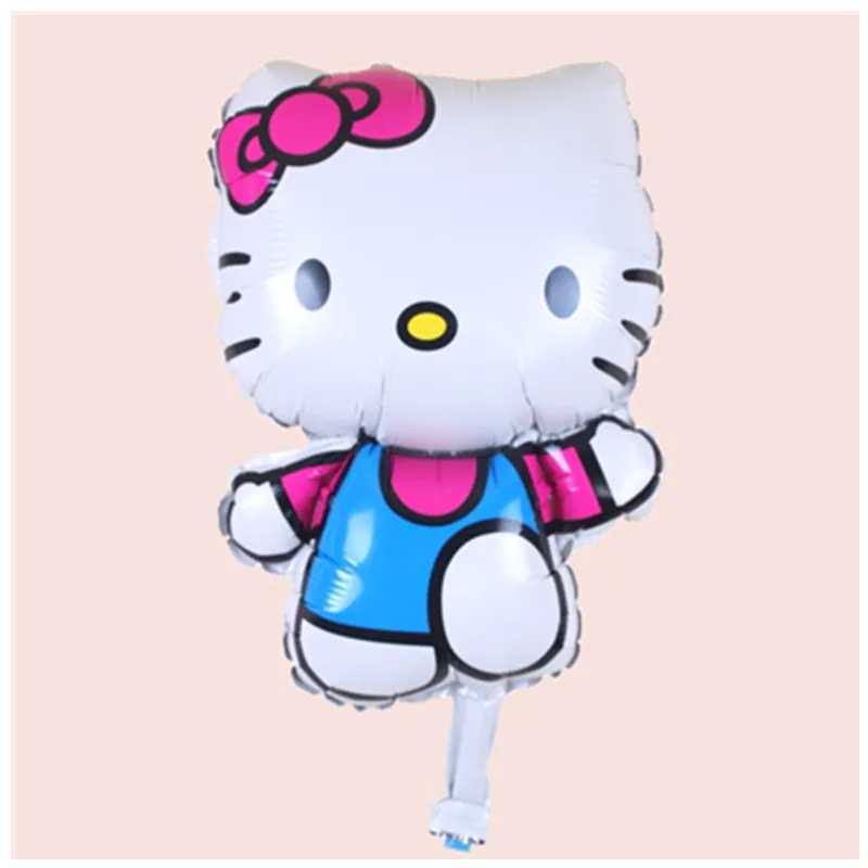 114*70 см Большой размер hello kitty кошка фольгированный шар/85*50 см Средний Мультфильм Свадьба День рождения надувные декорации для вечеринки воздушный шар