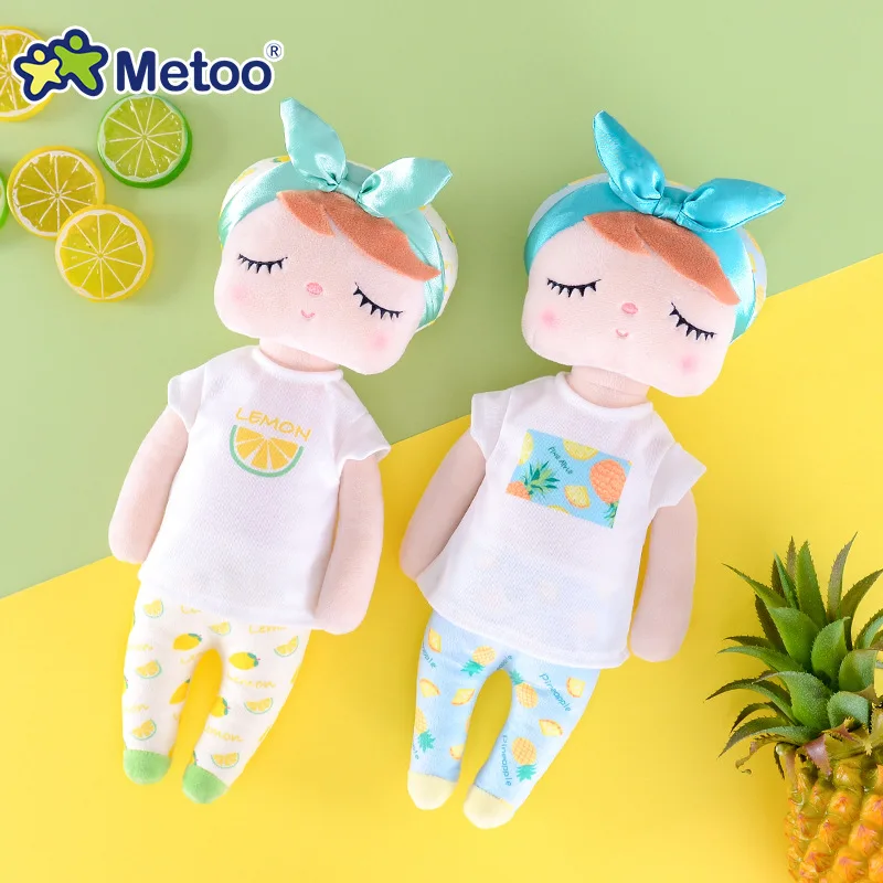 Новинка плюшевые куклы для маленьких девочек 34 см Детские Мультяшные игрушки с